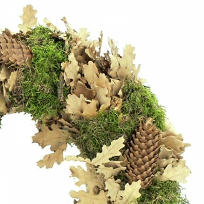 KRANS MOSS Cones 25cm