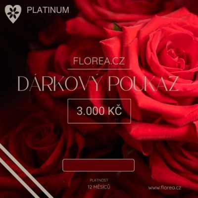 DÁRKOVÝ POUKAZ - FLOREA GOLD