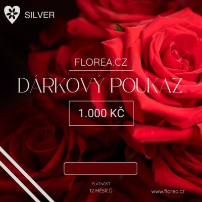 DÁRKOVÝ POUKAZ - FLOREA GOLD