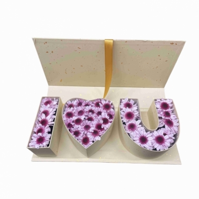 Love You Box květin 002