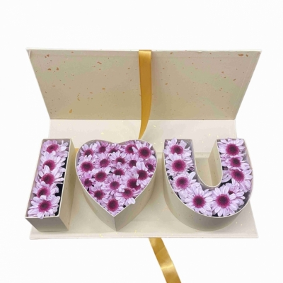 Love You Box květin 002