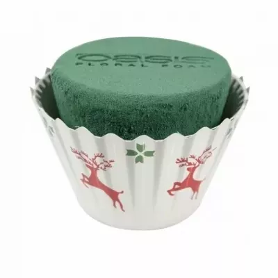 OASIS FLORAL CUPCAKE JELEN Ø 12 cm