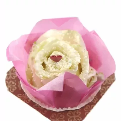 ROSA CUPCAKE CHOCOLAT PEARL WHITE LOVE