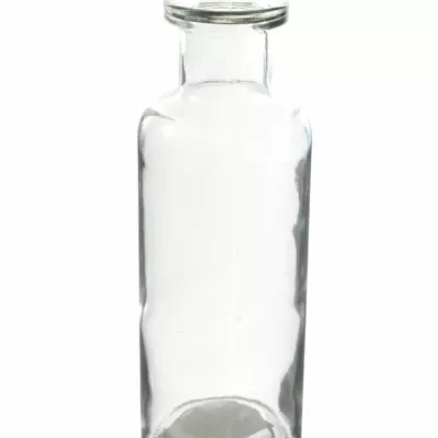 Skleněná váza BOTTLE d7cm v21cm