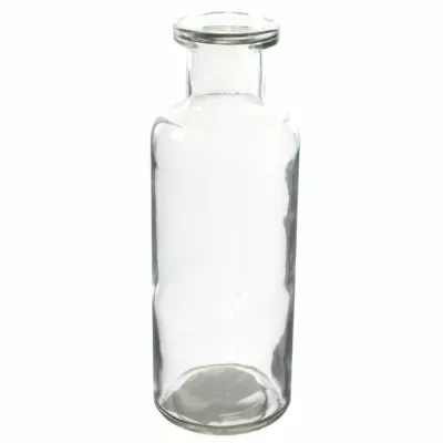 Skleněná váza BOTTLE d7cm v21cm