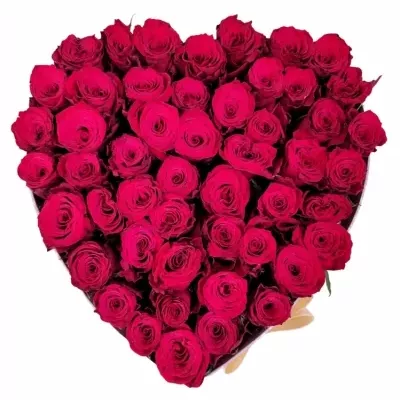 Valentýnské srdce růží MARIANNE velké